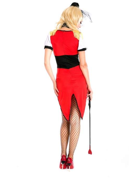red party costume with hat m4729