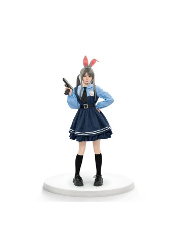 Halloween Crazy Zootopia Cartoon Cosplay Officer Judy Rabbit Costume DL2046
