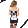 New Skeleton T-Shirt  Women Cosplay Skull Costumes M40482