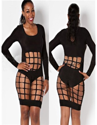 Hollow out Party dress M4189
