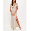 Sexy Deep V-Neck Side Split Evening Long Dress M18039
