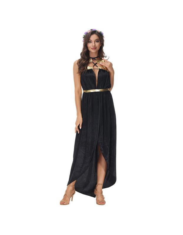 Halloween Cosplay Costume Ancient Egyptian Cleopatra Sexy Arab Dress Costume MS5016