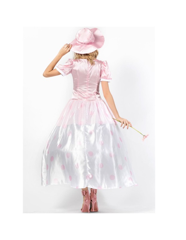 Movie Toy Story Bo Peep Cosplay Costume Pink Princess Dress M40600