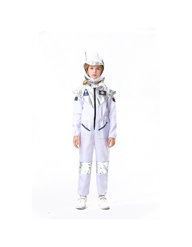 Astronaut Kindergarten Costume Halloween Cosplay Girl Role Playing Spacesuit YM5828