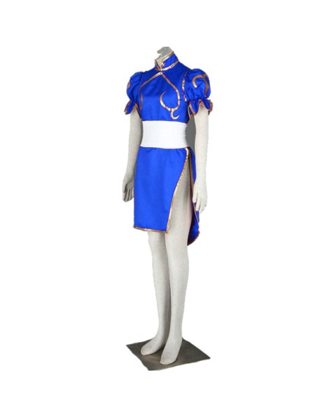 Chun Li Dress Anime Street Fighter Cosplay Costume N40516