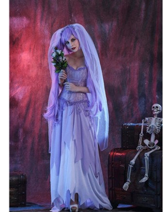 Halloween Cosplay Ghost Bride Costume M40284