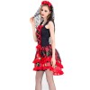 Gothic Corpse Bride Costume Fancy Cosplay Party Wear Dress M40459