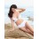 White Coral Wrap Halter Top Bikini M5292d