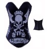 black color cotton with skull pattern m1857G