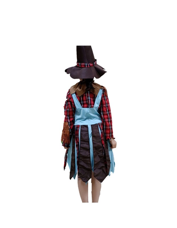 Parent Child Wizard Of Oz Scarecrow Dorothy Couple Drama Witch Costumes MS5081