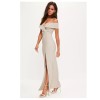 Sexy Deep V-Neck Side Split Evening Long Dress M18039