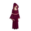 Children Wine Red Vampire Wizard Clothing European Vintage Court Dress Up M40647