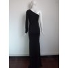 Black One Shoulder Design Evening Dress M2302