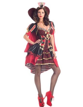 Sassy Red Queen Costume m4781