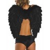 Black angel wings MW02B