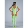 High Gork One Piece Bodysuit Bright High Elasticity Sexy Jumpsuit 9028