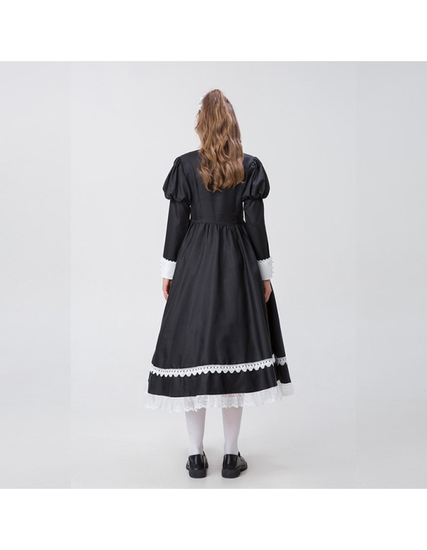 British Aristocrat Maid Cosplay Japanese Uniform Cute Dress Plus Size Maid YM8727