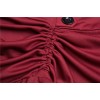Asymmetric Vintage Victorian Skirts Plus Size M31706