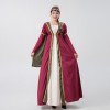Halloween Costume Queen Role Play Cape Performance Court Drama Costume YM8721