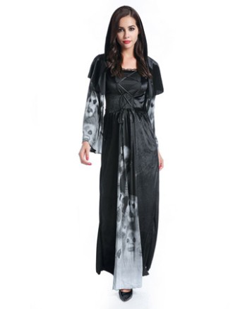 Halloween Gothic Sexy Vampire Costume with Hooded M40326