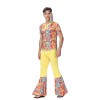 Suit Couple Disco Hippie Dance Performance Adult Costume MS1644 1645