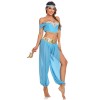 Sexy Aladdin Magic Lamp Princess Jasmine Dress Themed Halloween Costume SM20276