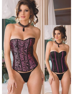 double-way clothes sexy corset M1739