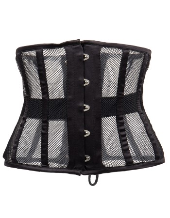Black Apricot Breathable Mesh Underbust Waist Corset M1431