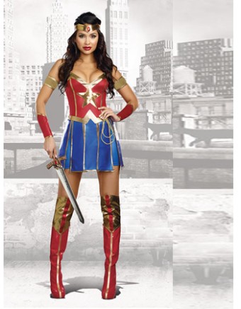 Superman sexy adult halloween costume M40285