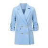 Formal Suits Casual Loose Fashion Womens Mid-Length Arket Blazer LQ162