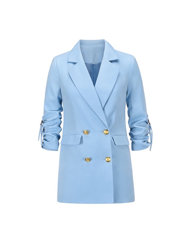 Formal Suits Casual Loose Fashion Womens Mid-Length Arket Blazer LQ162