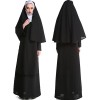 Couple halloween costume nun costume M40182