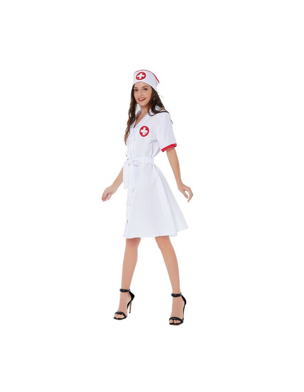 Seduction Nurse Skirt Sexy Underwear Sense Role Play Stage Uniform Set SL3771