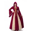 Halloween Vampire Cosplay Costume Retro Court Adult Dress Witch Costume YM8741