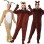 Halloween Adult Animal Costume Bear Doll Goat Cosplay Stage Costume SL3403