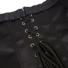Black Sexy Gothic Overbust Bustiers and Corsets with Long Puff Sleeves WK2207