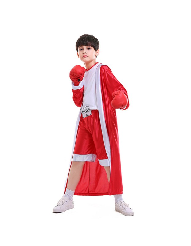 Boys Boxer Cosplay Halloween Party Clothing M40641