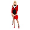 red Long-sleeved magical costume m4659