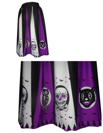 new  style halloween costume sexy skirt colorful skirt m88062