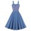 Fashion Vintage Floral Print Casual Strap Sleeveless Elegant Party Dress M3308