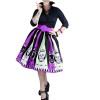 new  style halloween costume sexy skirt colorful skirt m88062