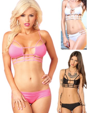 Sexy Caged Design Bikini Swimsuit M5356