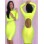 Long sleeves sexy dress m3614c