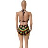 Women Summer Sexy Sheer Mesh Two Piece Set M8155