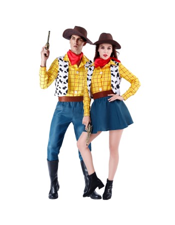 Couple's Halloween Carnival Party Cosplay Toy Story Costume M40754