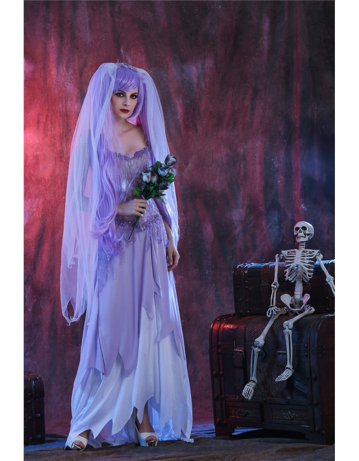 Halloween Cosplay Ghost Bride Costume M40284