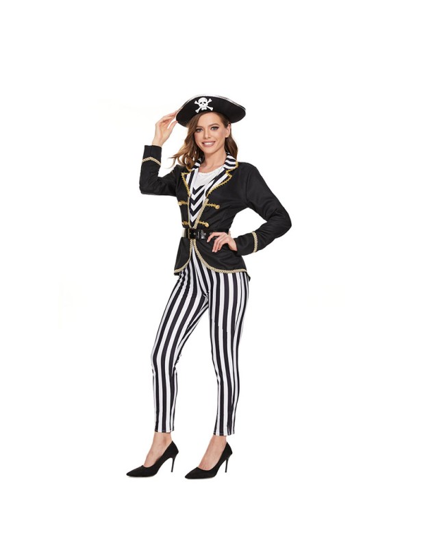 Women Pirate Costume For Drama Halloween Party Cosplay Pirate Costume XY82238