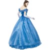 2016 Blue Adult Cinderella Cosplay Costume