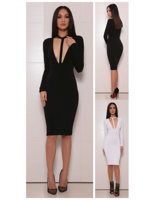 Long Sleeve Midi Dress M30092