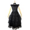 Addams Family Gauze Dress Costume Wednesday PROM Dress Cosplay YF411